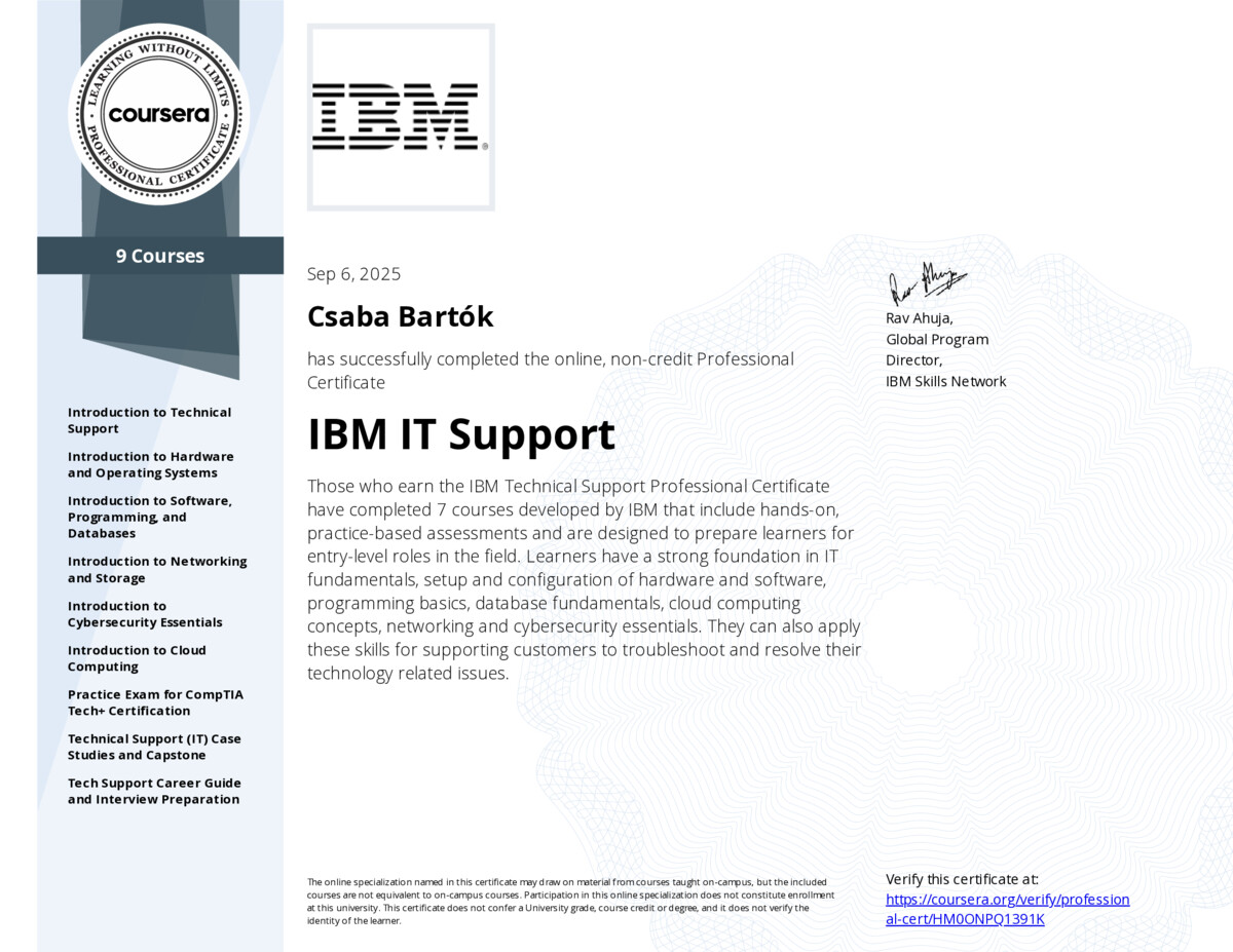 IBM IT Support