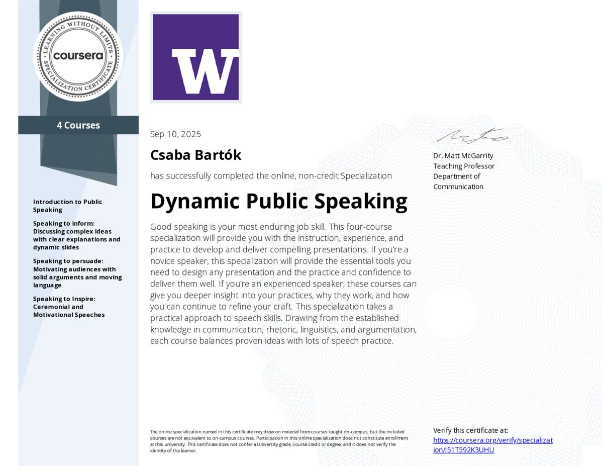 Dynamic Public Speaking